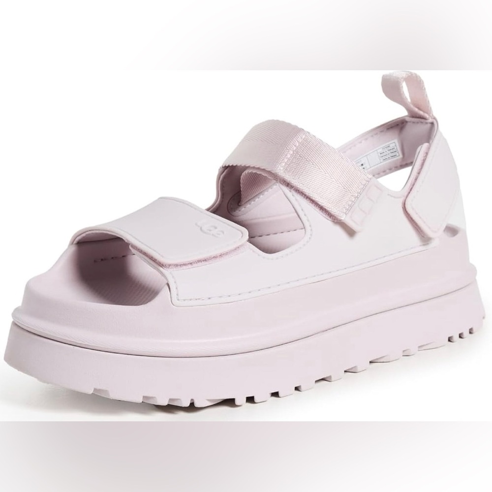 UGG Women’s GoldenGlow Sandals in Bay Fog 11 - Picture 3 of 13